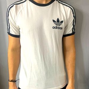 White adidas shirt
